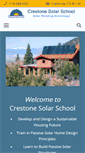 Mobile Screenshot of crestonesolarschool.com